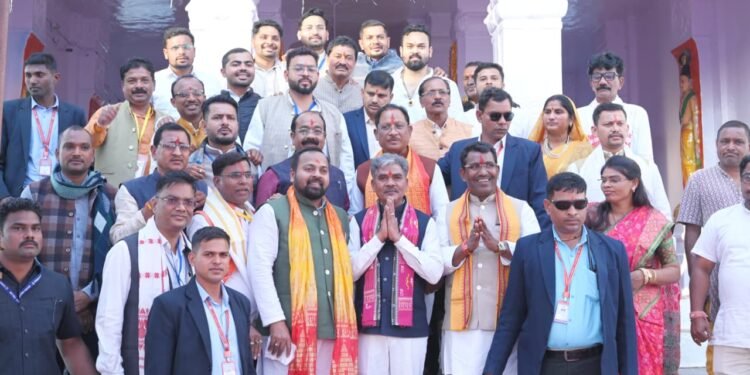 MLA Dipesh Sahu gave the message of eternal values ​​and social unity_Newsxpress