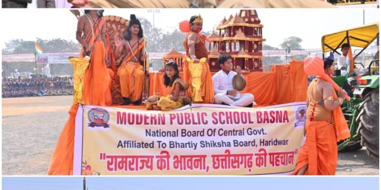 Basna is painted in the colors of patriotism: MLA Dr. Sampat Agarwal hoisted the tricolor, said – the only goal is to make Basna a developed place._ Newsxpress