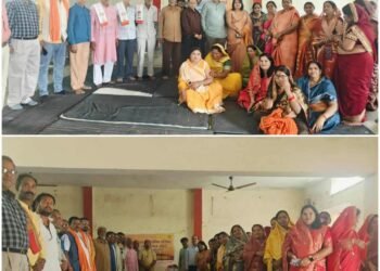 District level meeting of Samagra Brahmin Parishad Chhattisgarh in Gandai area_Newsxpress