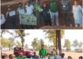 Green Army Chhattisgarh staged a protest against tree felling.