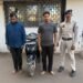 The absconding accused who stole more than a dozen cylinders, two others arrested, including the buyer who purchased the stolen material.