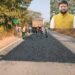 Impact of the news: Repair work began on the Basna-Padampur road within three days of publication.