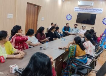 Pre-budget session "Samvad" between women chamber officials and women journalists