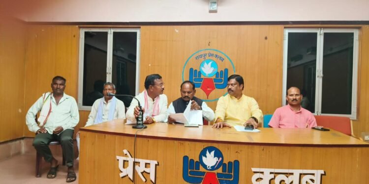 The tribal community expressed gratitude to the government for passing the Chhattisgarh Freedom of Religion Bill.