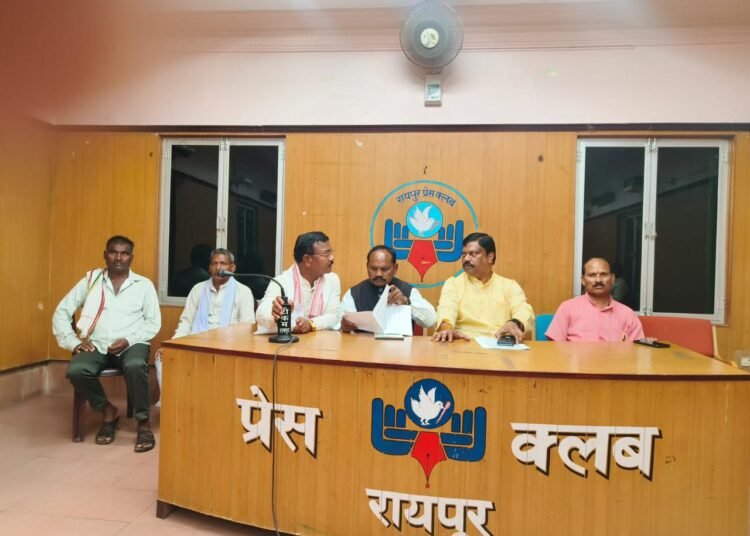 The tribal community expressed gratitude to the government for passing the Chhattisgarh Freedom of Religion Bill.