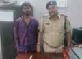 One suspect arrested with a sharp knife Action taken against the accused under the Arms Act