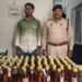 Accused Ishwar alias Bittu arrested with 120 quarters of illegal country liquor