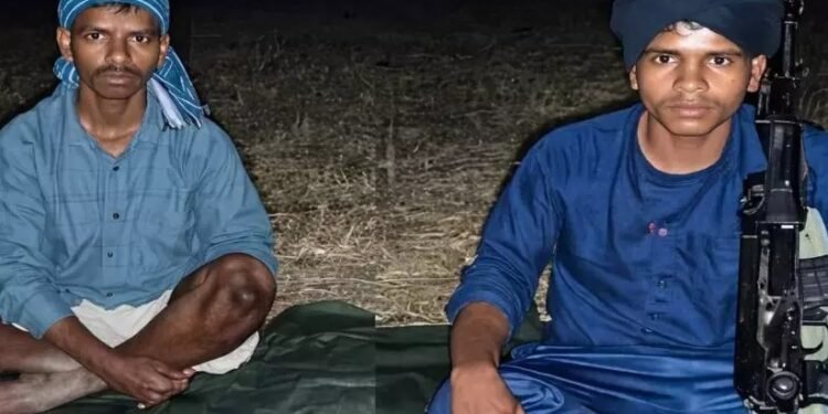 Two Naxalites surrendered before the police