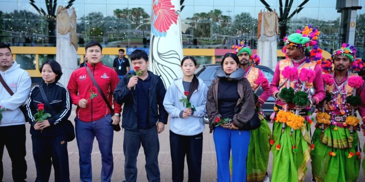 Players begin arriving in Chhattisgarh for Khelo India Tribal Games