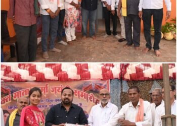 MLA Dipesh Sahu participated in the Bhakta Mata Karma Jayanti Festival.