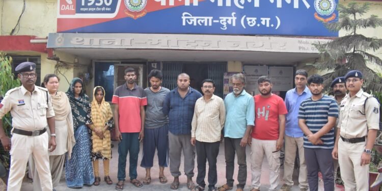 10 people arrested for cyber fraud using mule accounts