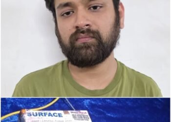 Man arrested for smuggling cocaine using courier BP machine