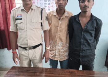 Two accused arrested for committing theft in a vacant house