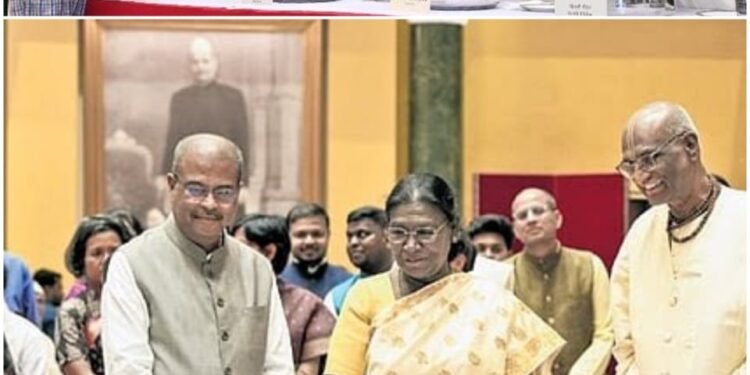 Honorable President of India serves 5 billionth meal to Akshaya Patra