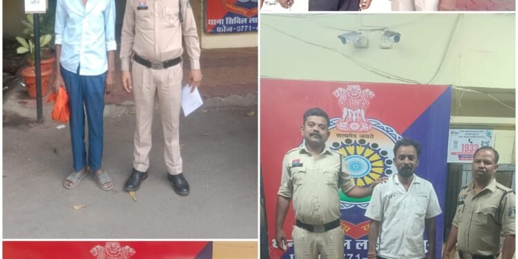 Central Zone Commissionerate Raipur continues to arrest warrantees