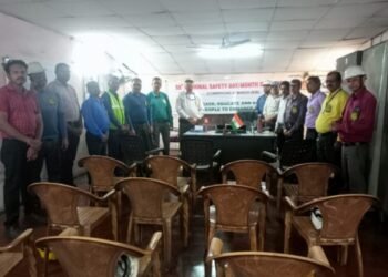 55th National Safety Month Campaign Celebrated at Mangal Sponge & Steel Pvt Ltd Billa