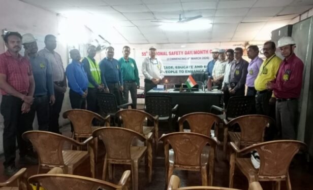 55th National Safety Month Campaign Celebrated at Mangal Sponge & Steel Pvt Ltd Billa