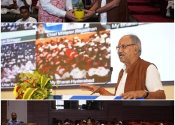 Youth inspiration Shri Brijmohan Agrawal gave the mantra of nation building at the closing ceremony of 'MY Bharat Budget Quest'.