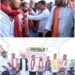 MLA Deepesh Sahu gave a grand welcome to Deputy Chief Minister and Home Minister Vijay Sharma