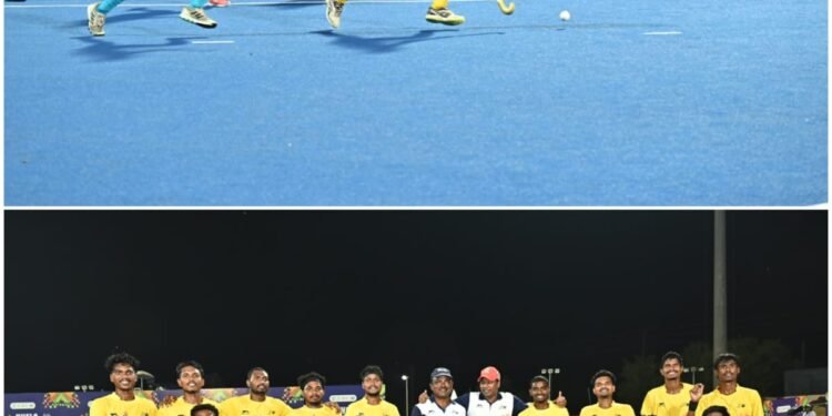 Odisha won the gold medal in the men's hockey final