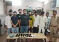 Central Zone Night Patrol Team conducts major raid on gambling den in Fafadeep area – 15 accused arrested