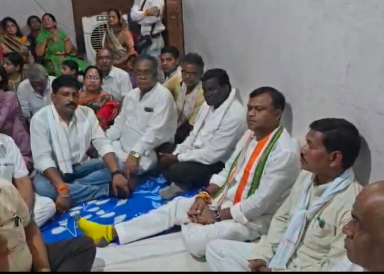 Deepak Baij lashed out at the BJP at the Kapu condolence meeting, targeting tribal issues.