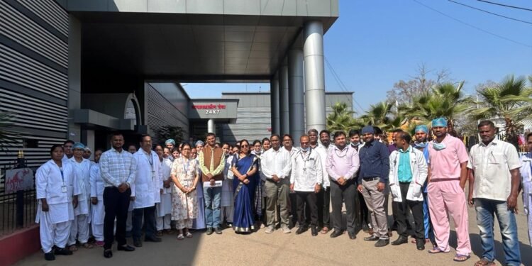 Dantewada District Hospital is making its place on the national stage in the field of health.