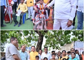 Celebration of 'Good Governance Festival': MLA Dr. Sampat Agarwal praised the meritorious students and guaranteed prosperity to the beneficiaries.