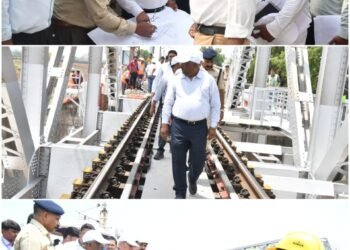 Inspected the works of station redevelopment and stations under construction under Amrit Bharat Yojana.