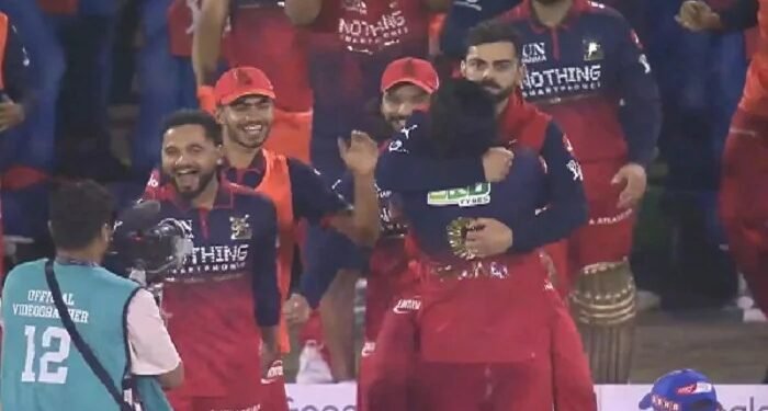 Virat Kohli's bat roared in Raipur as RCB defeated MI in a thrilling match.
