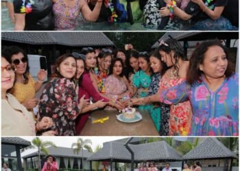 Rotary Club of Raipur Elegance celebrated Charter Day with a grand pool party at a private resort.