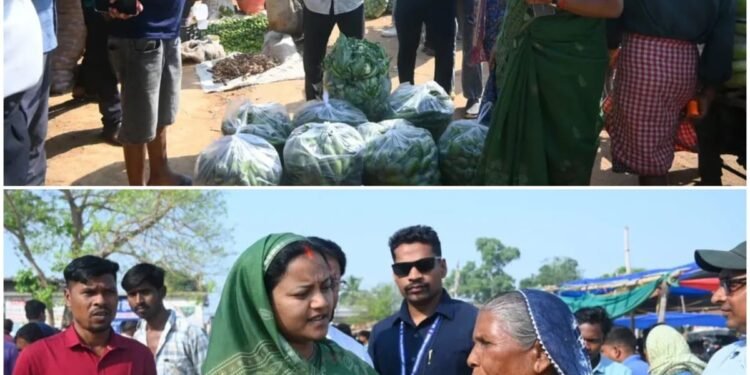 Ground picture of good governance: Minister Laxmi Rajwade's surprise visit to Silfili market, direct interaction with the public