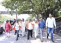 MLA Purandar Mishra took a strong stance on the dirty water accumulated in the Fafadeep underbridge, saying that the public's suffering is intolerable.