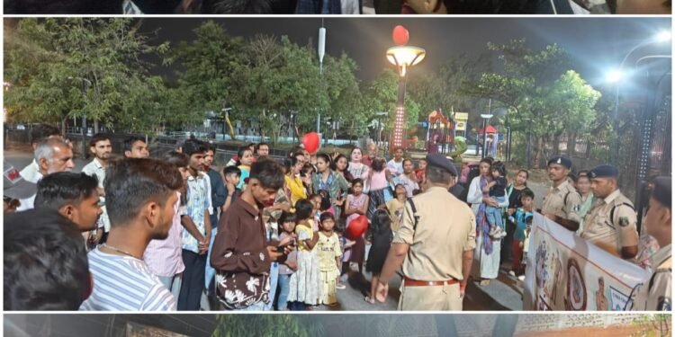 Raipur Police Commissionerate organised "Samvad se Samadhan" programme on the occasion of Mother's Day