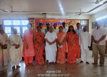 Four-day stay of Shyamacharan Gupta, founder of Ekal Abhiyan in Raipur