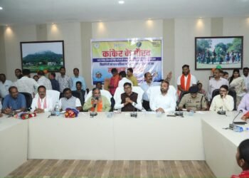 ‘बस्तर की बौद्धिक राजधानी है कांकेर, शिक्षा से ही संभव सकारात्मक बदलाव– वित्तमंत्री ओपी चौधरी