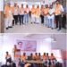 Basna MLA gave lessons of organizational unity and efficiency to the workers