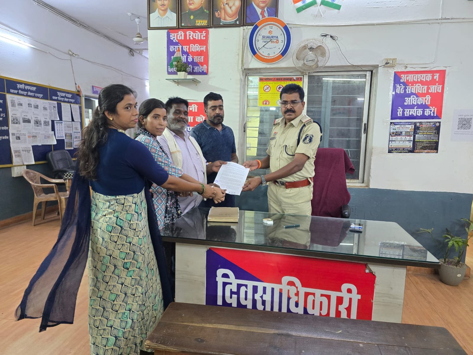 तुलसी में लिखी जा रही विकास की नई गाथा, झूठी शिकायत व झूठे आरोप के खिलाफ थाने में की गई लिखित शिकायत