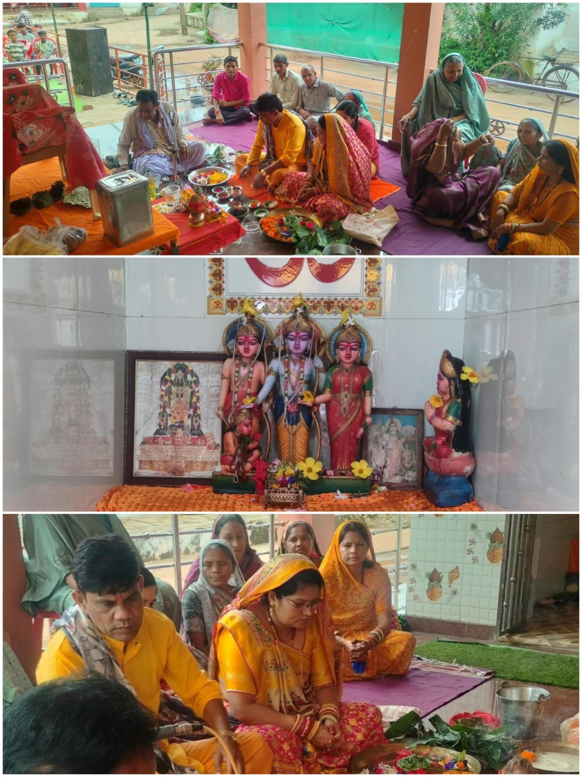 Shri Krishna Janmashtami celebrated with great enthusiasm in Sinodha.