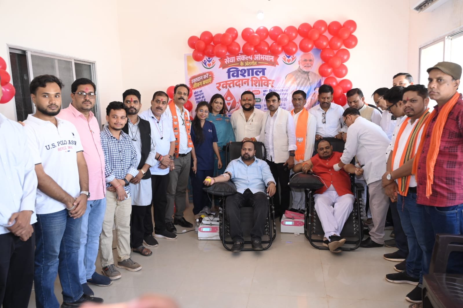 रक्तदान से बढ़कर कोई सेवा नहीं, जरूरतमंद की जिंदगी बचाने में बनें सहभागी : दीपेश साहू