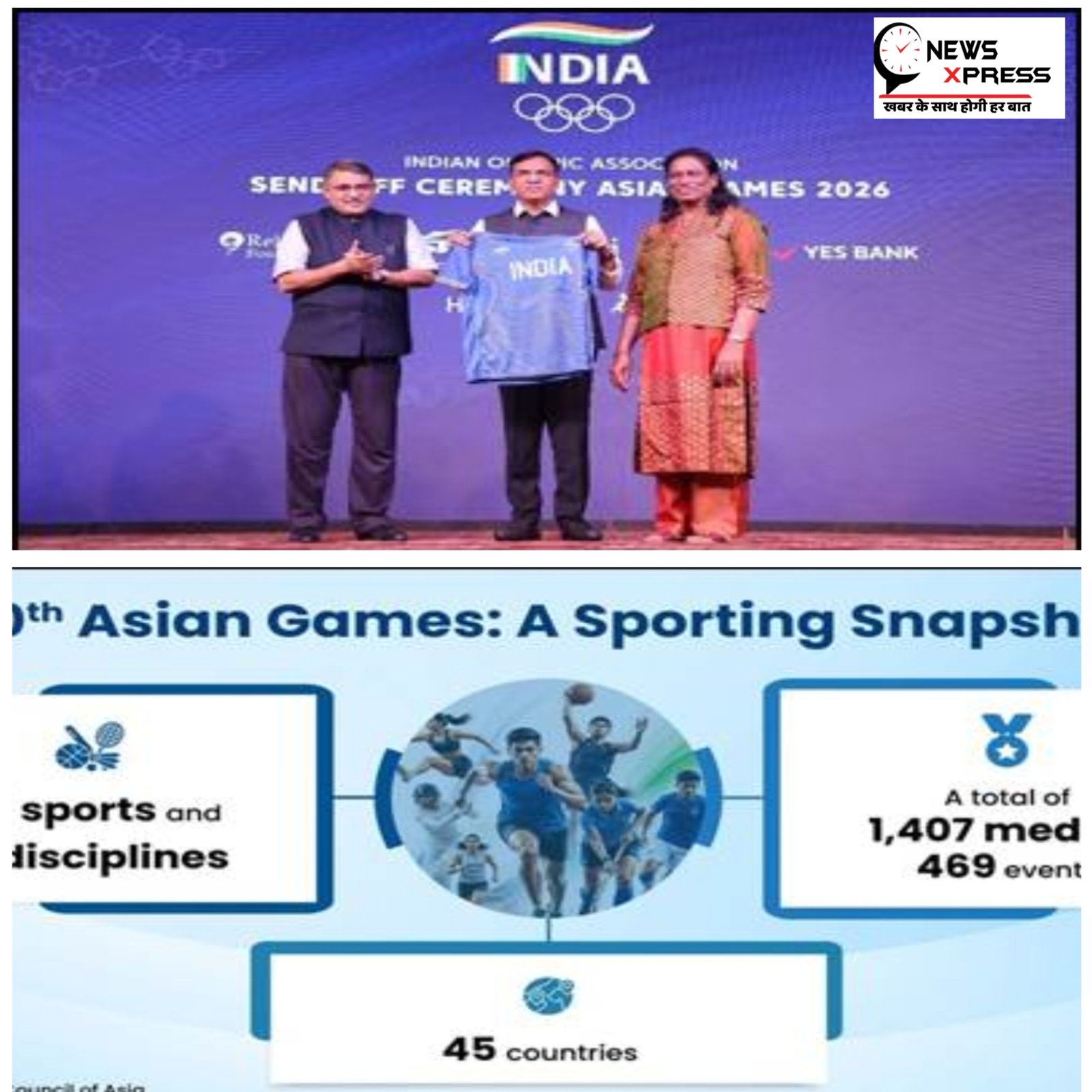 नई दिल्ली से आइची-नागोया तक भारत की यात्रा, एशियाई खेल 2026 एक नजर में