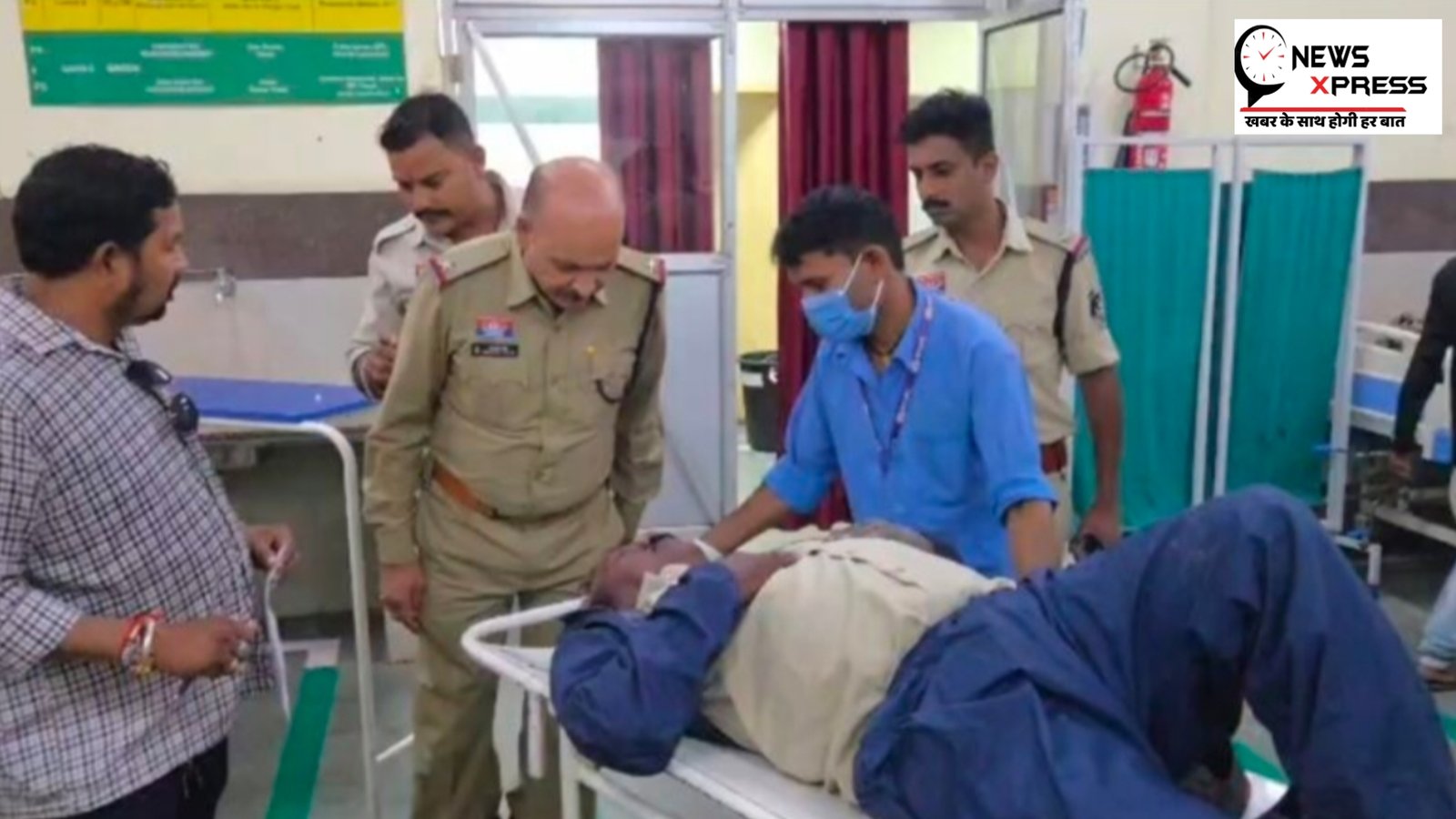 सड़क हादसे में हिर्री थाना में पदस्थ प्रधान आरक्षक धनसूसाय पैकरा गंभीर रूप से घायल